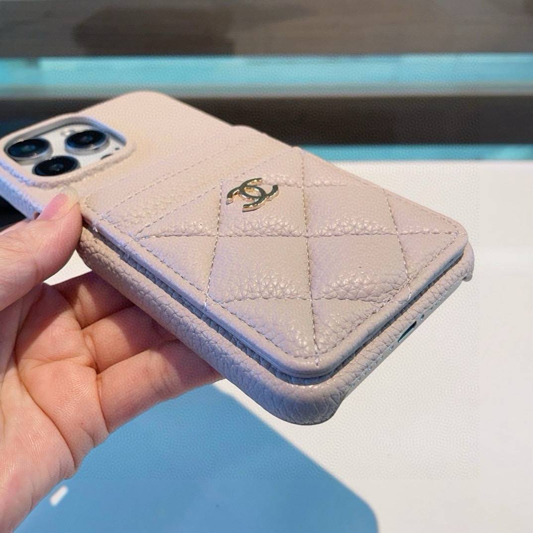 CHANEL シャネル カードケース付き手机壳 ロゴTシャツ バイカラー クルーネック ホワイト ブラック - 画像 7