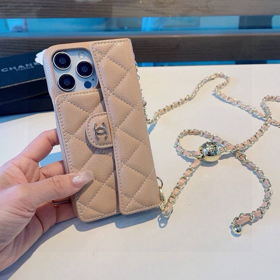 CHANEL シャネル フlipケース ファブリック ミニ財布 ファッション ブラック ベージュ - 画像 3