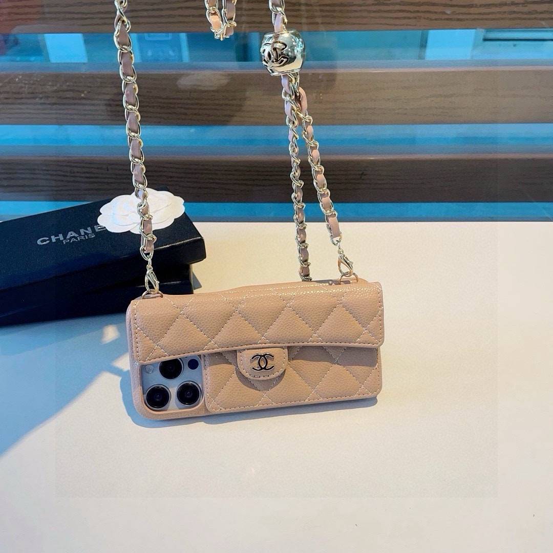CHANEL シャネル フlipケース ファブリック ミニ財布 ファッション ブラック ベージュ - 画像 4