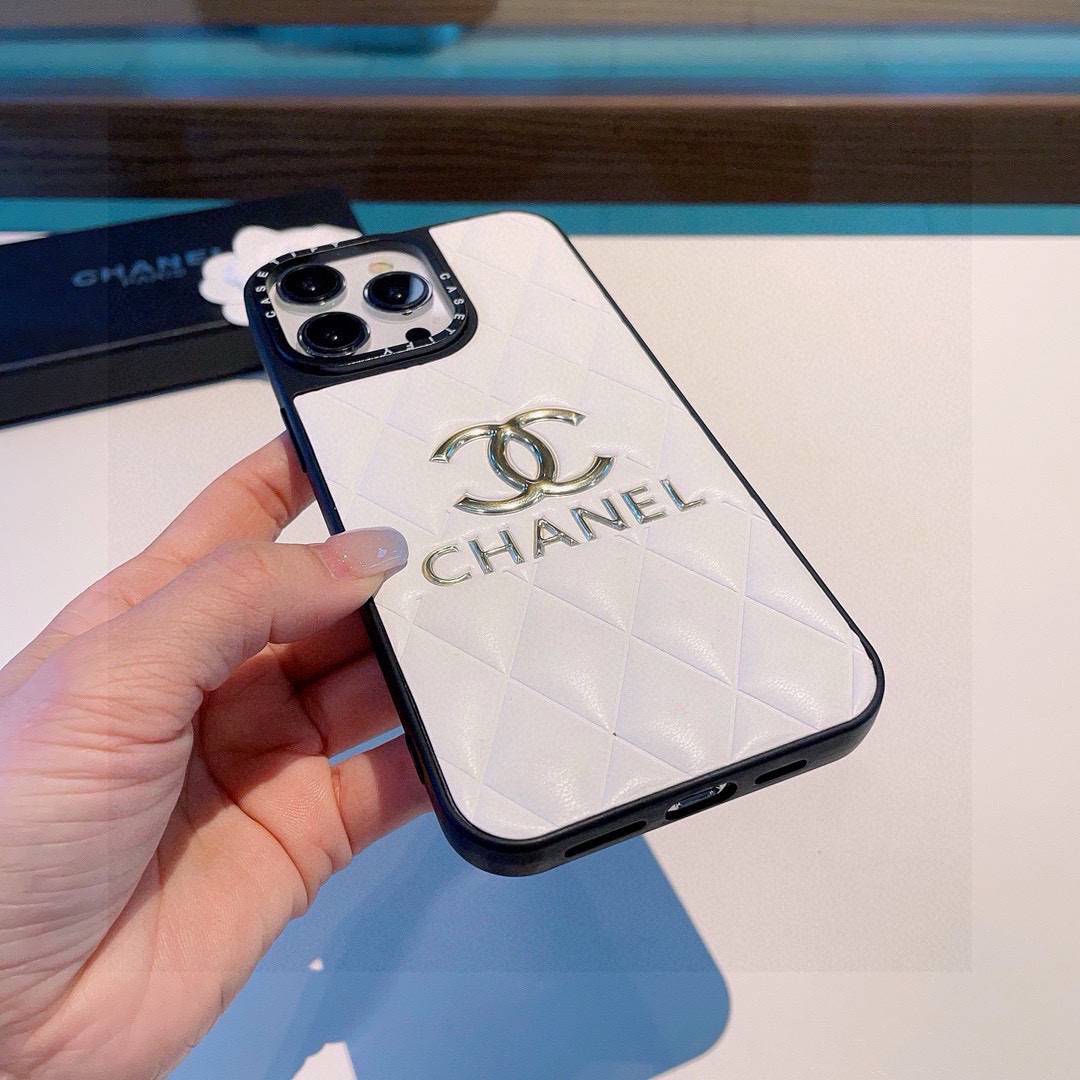 CHANEL シャネル バイカラー ロゴTシャツ クルーネック 綿100 ホワイト ブラック - 画像 8