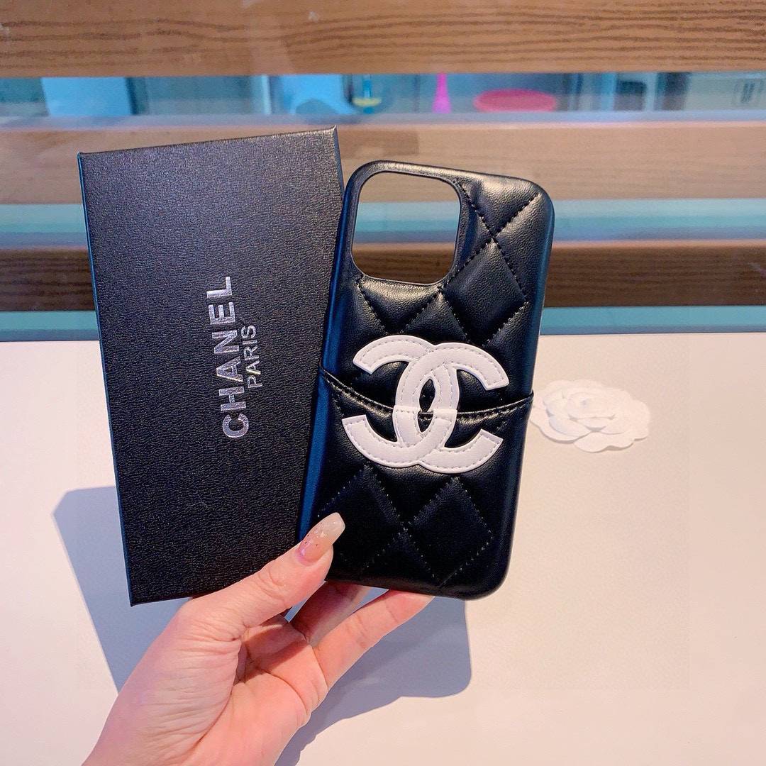 CHANEL シャネル バイカラー ロゴTシャツ クルーネック コットン ブラック ホワイト - 画像 3