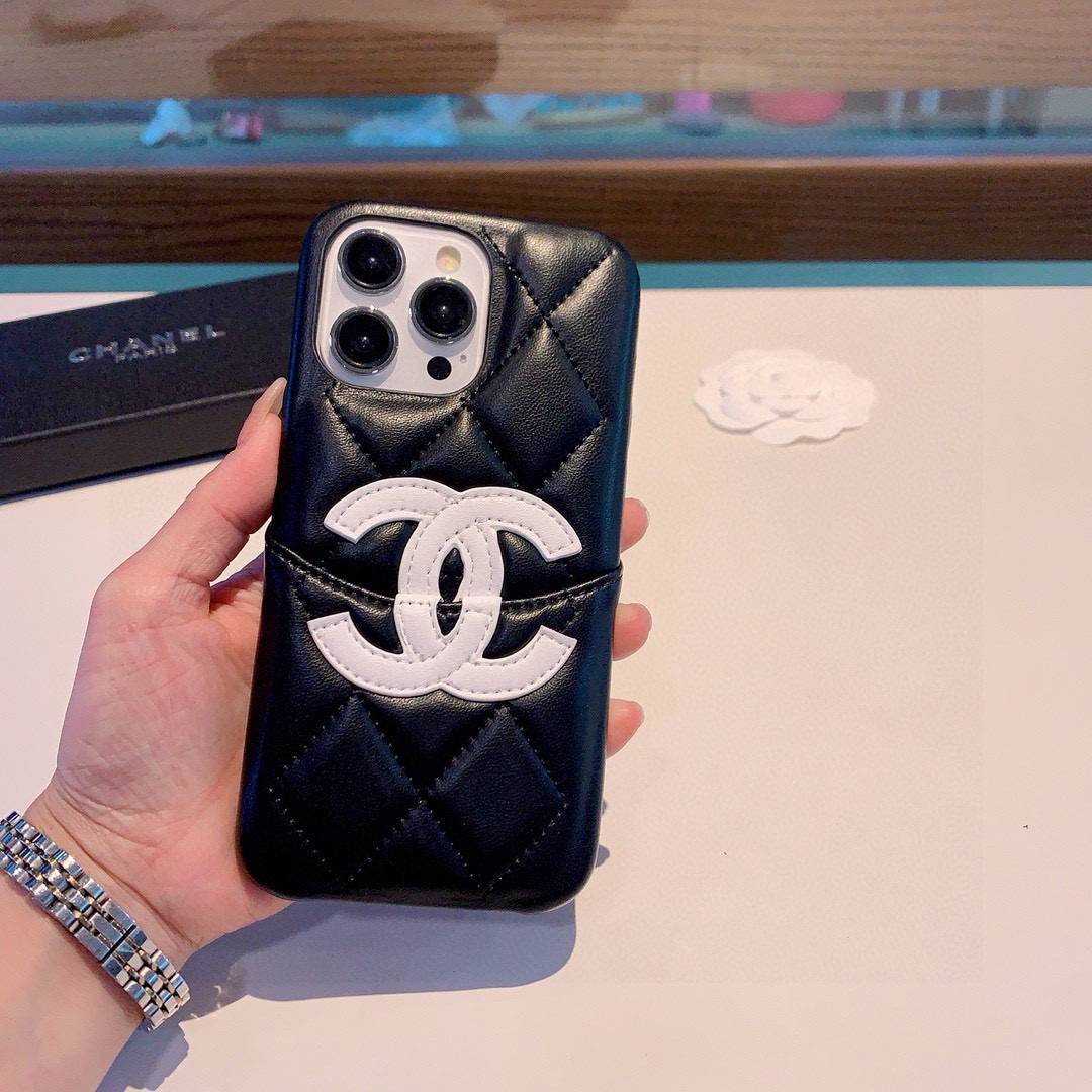 CHANEL シャネル バイカラー ロゴTシャツ クルーネック コットン ブラック ホワイト - 画像 6