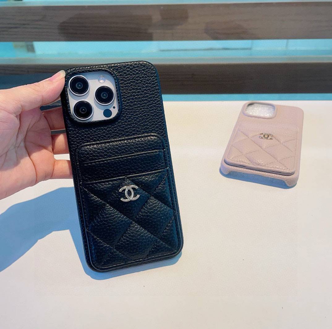 CHANEL シャネル カードケース 手帳型 手帳型ケース ロゴTシャツ - 画像 2