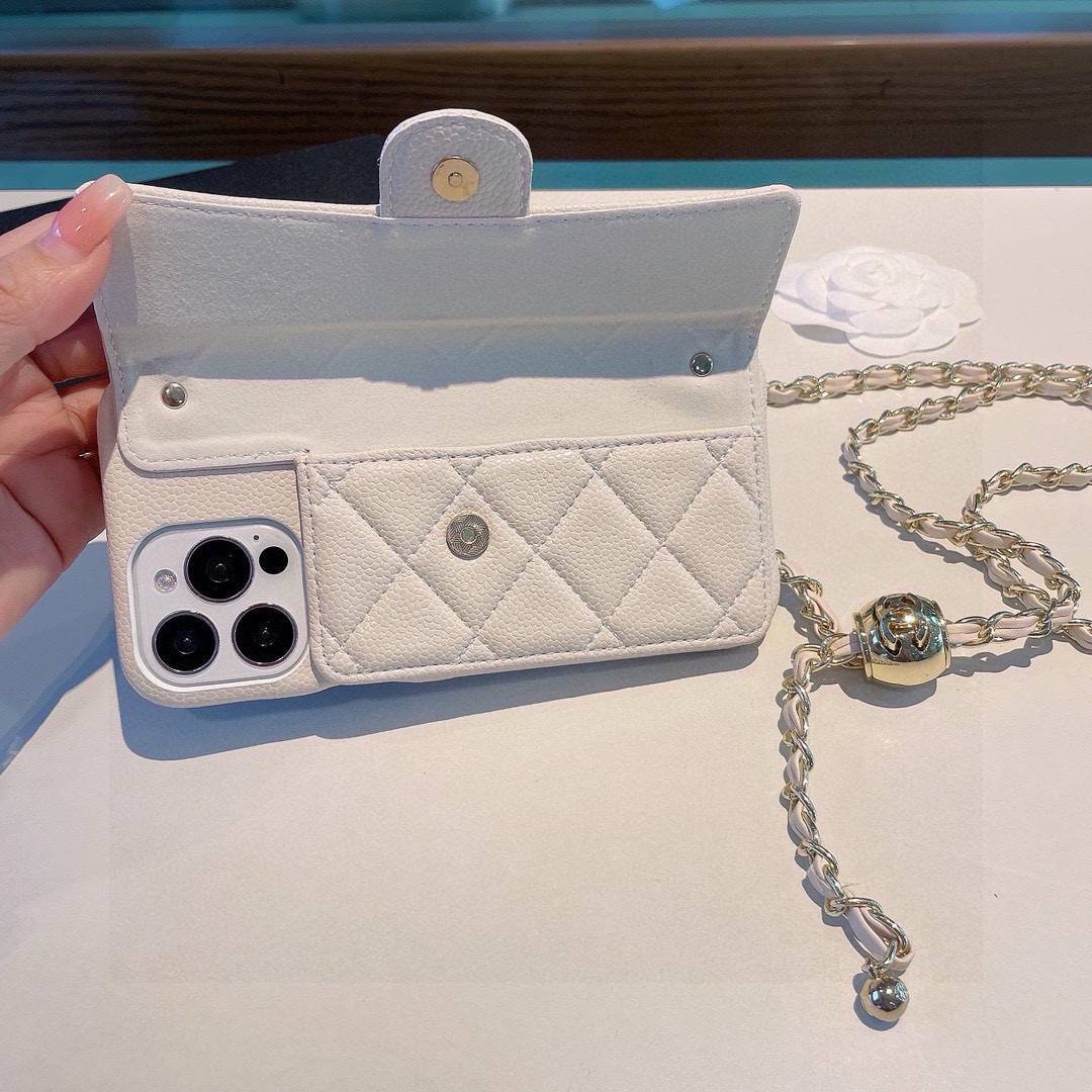 CHANEL シャネル フlipケース ファッション ワンピース レディース ファッション グレインレザー ミニウォレット - 画像 4