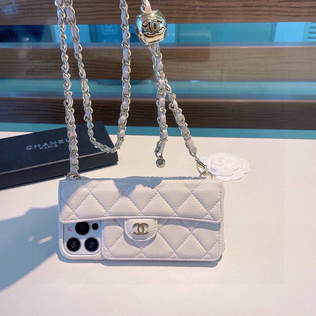 CHANEL シャネル フlipケース ファッション ワンピース レディース ファッション グレインレザー ミニウォレット - 画像 7