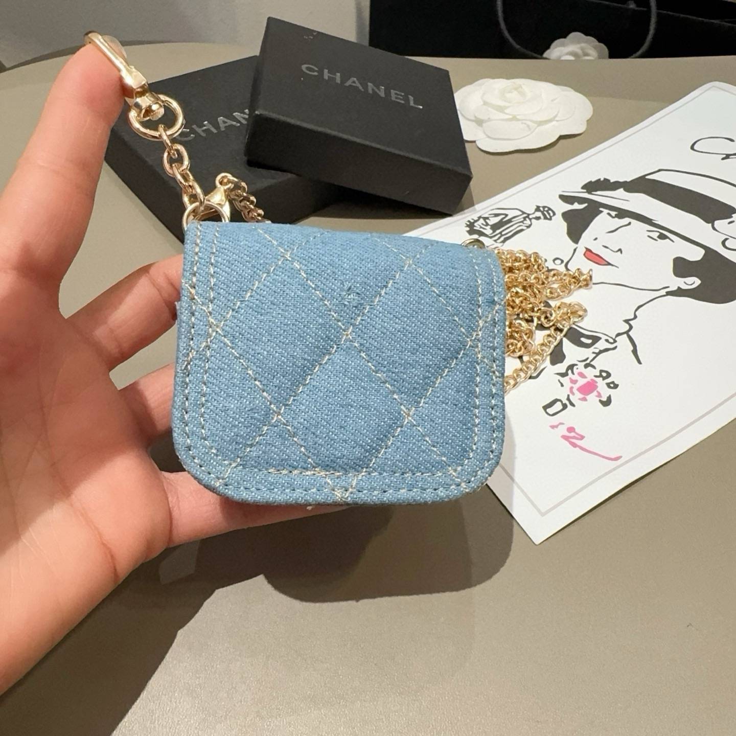 CHANEL シャネル ブルゾン ロゴTシャツ ココマーク バイカラー クルーネック ホワイト - 画像 6