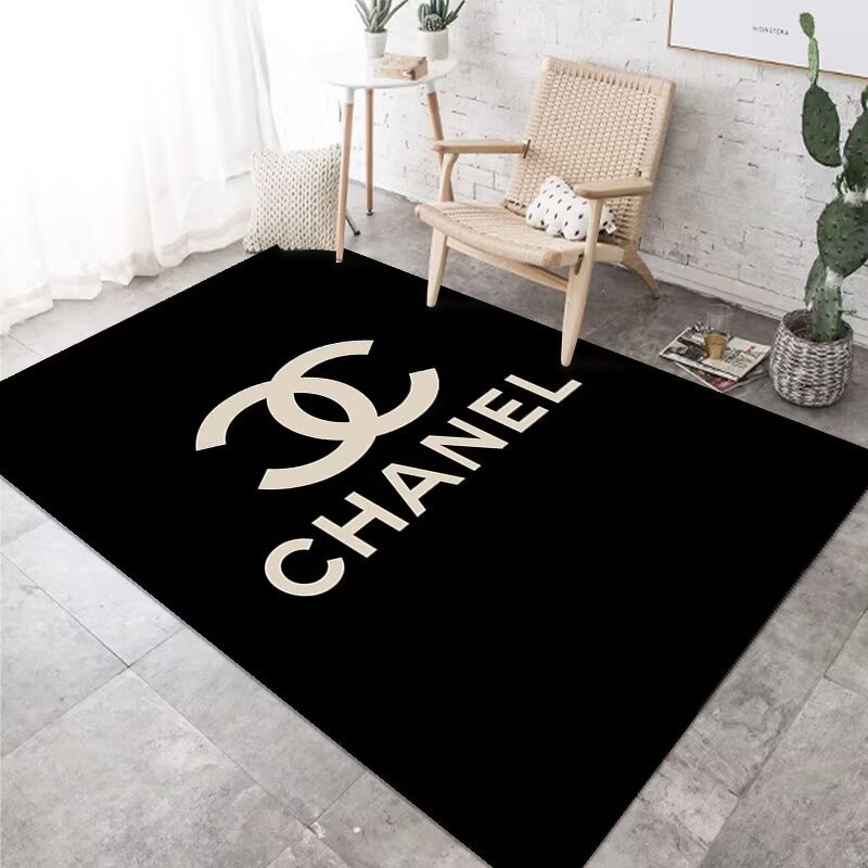 超人気カーペット　シャネル CHANEL　カーペット　ラグマット　絨毯　おしゃれ　リビング子供部屋プレイマット　ウォッシャブル　ccマーク　プレゼント