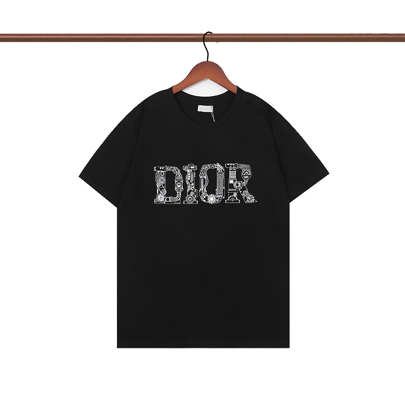 Dior ディオール Ｔシャツ 夏シャツ ブラック ホワイト 半袖シャツ ...