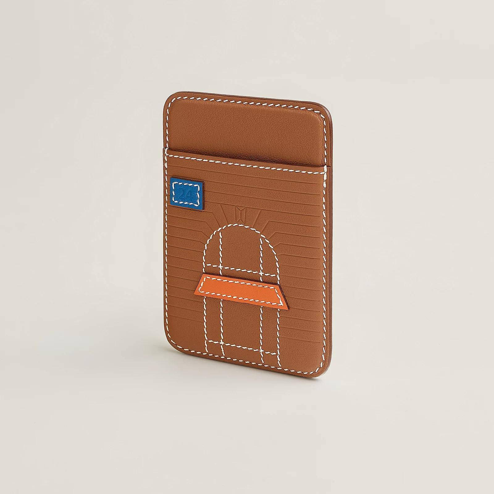 HERMES 愛馬仕 iPhone 18シリーズ対応 iPhoneケース スマホケース レディース ロゴ入り カード収納 ベージュ - 画像 7