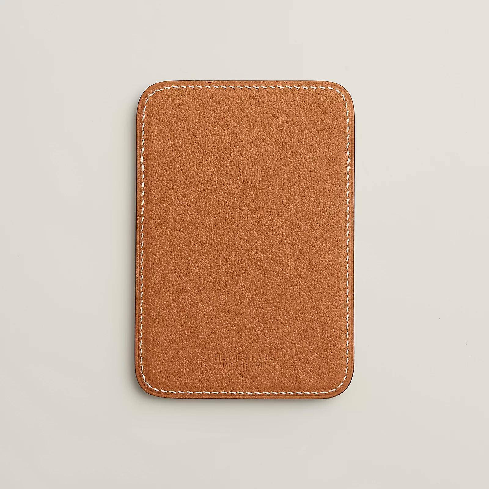 HERMES 愛馬仕 iPhone 18シリーズ対応 iPhoneケース スマホケース レディース ロゴ入り カード収納 ベージュ - 画像 8