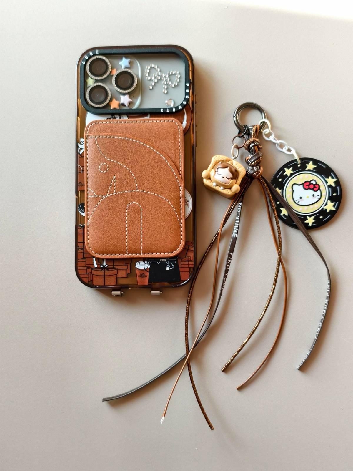 HERMES 愛馬仕 iPhone 18シリーズ対応 iPhoneケース スマホケース レディース ロゴ入り マグサフ対応 オレンジ - 画像 10