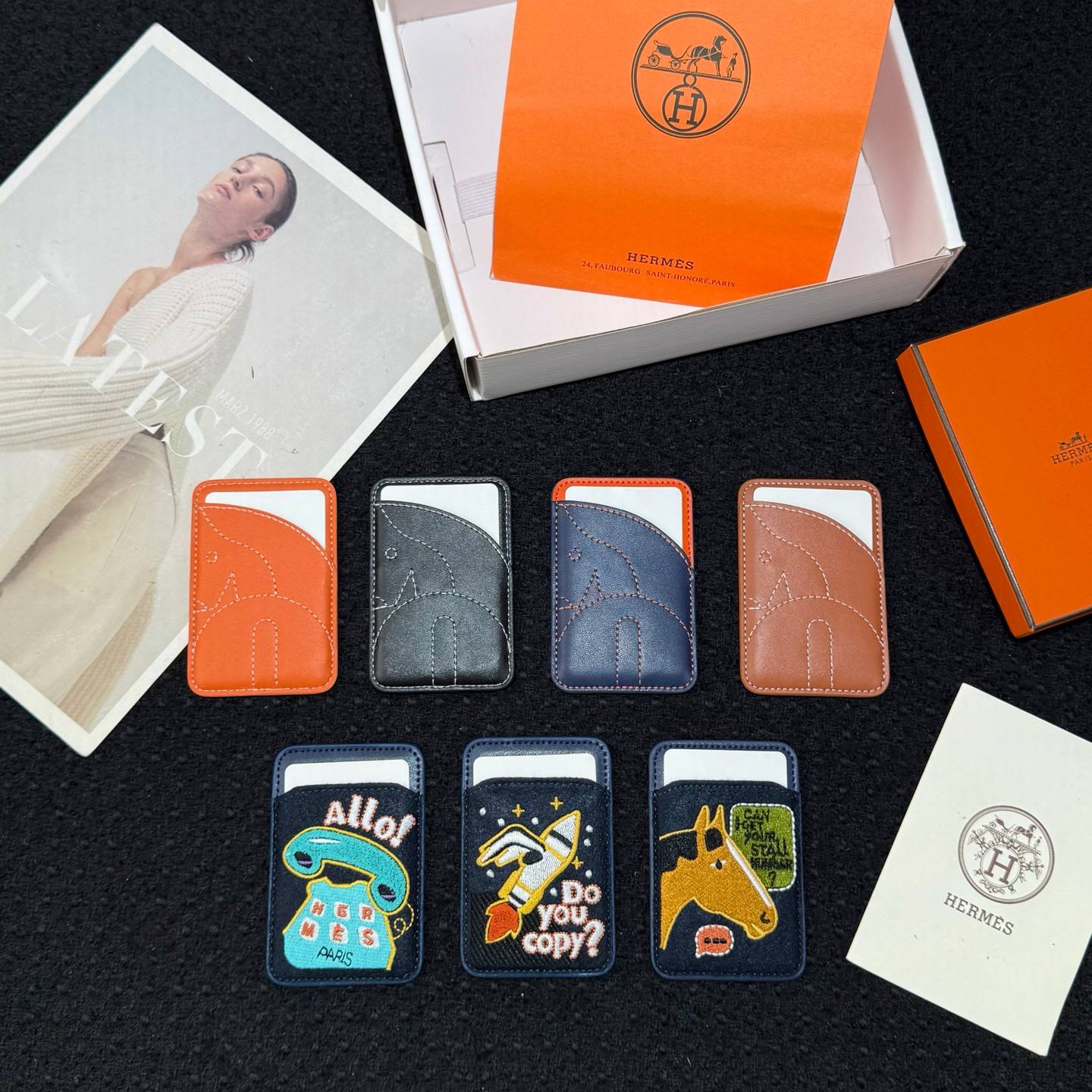 HERMES 愛馬仕 iPhone 18シリーズ対応 iPhoneケース スマホケース レディース ロゴ入り マグサフ対応 オレンジ - 画像 11