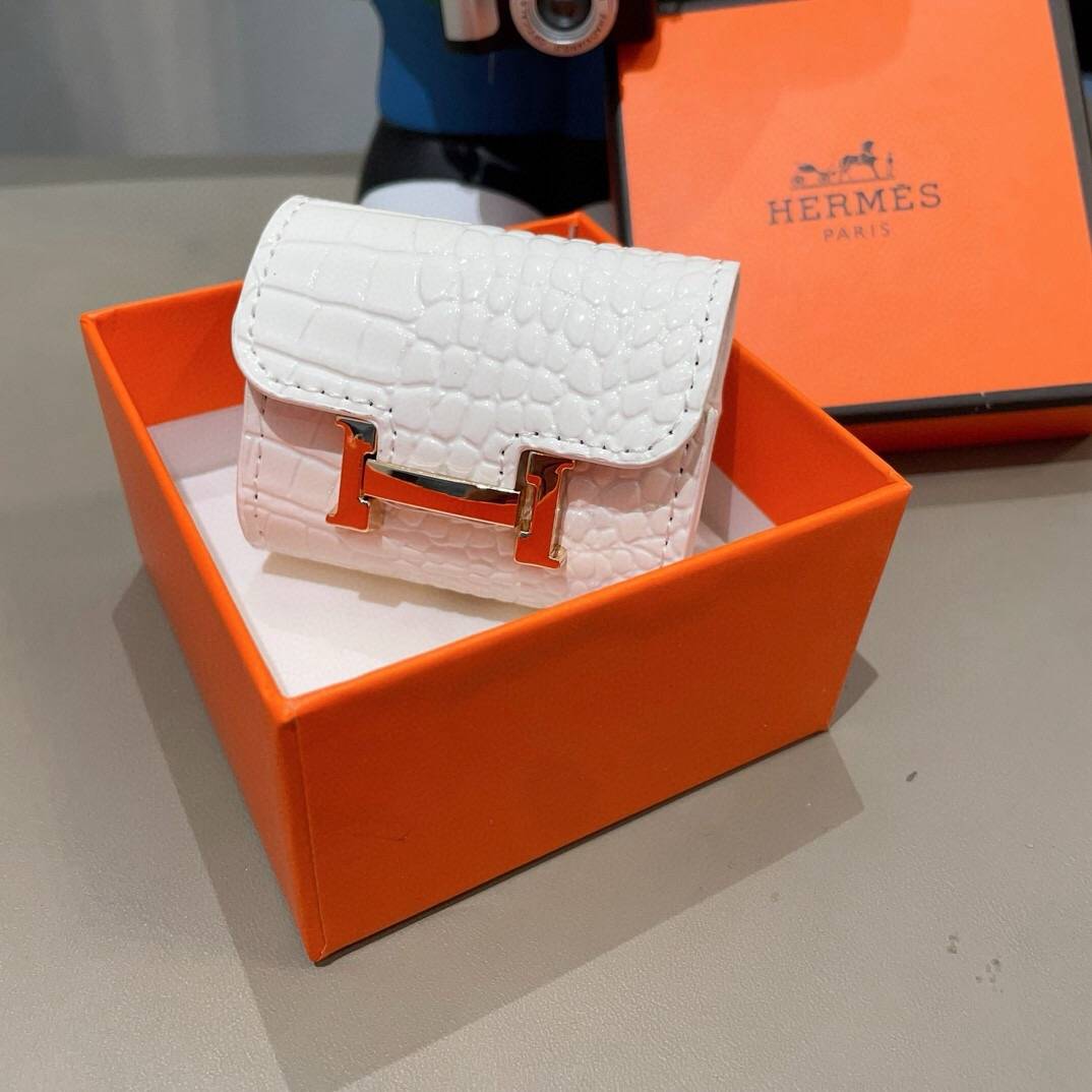 Hermes アイフォンケース スマホケース iPhone 18シリーズ対応 レディース 鳄魚皮紋 ロゴ入り ミニショルダー - 画像 3
