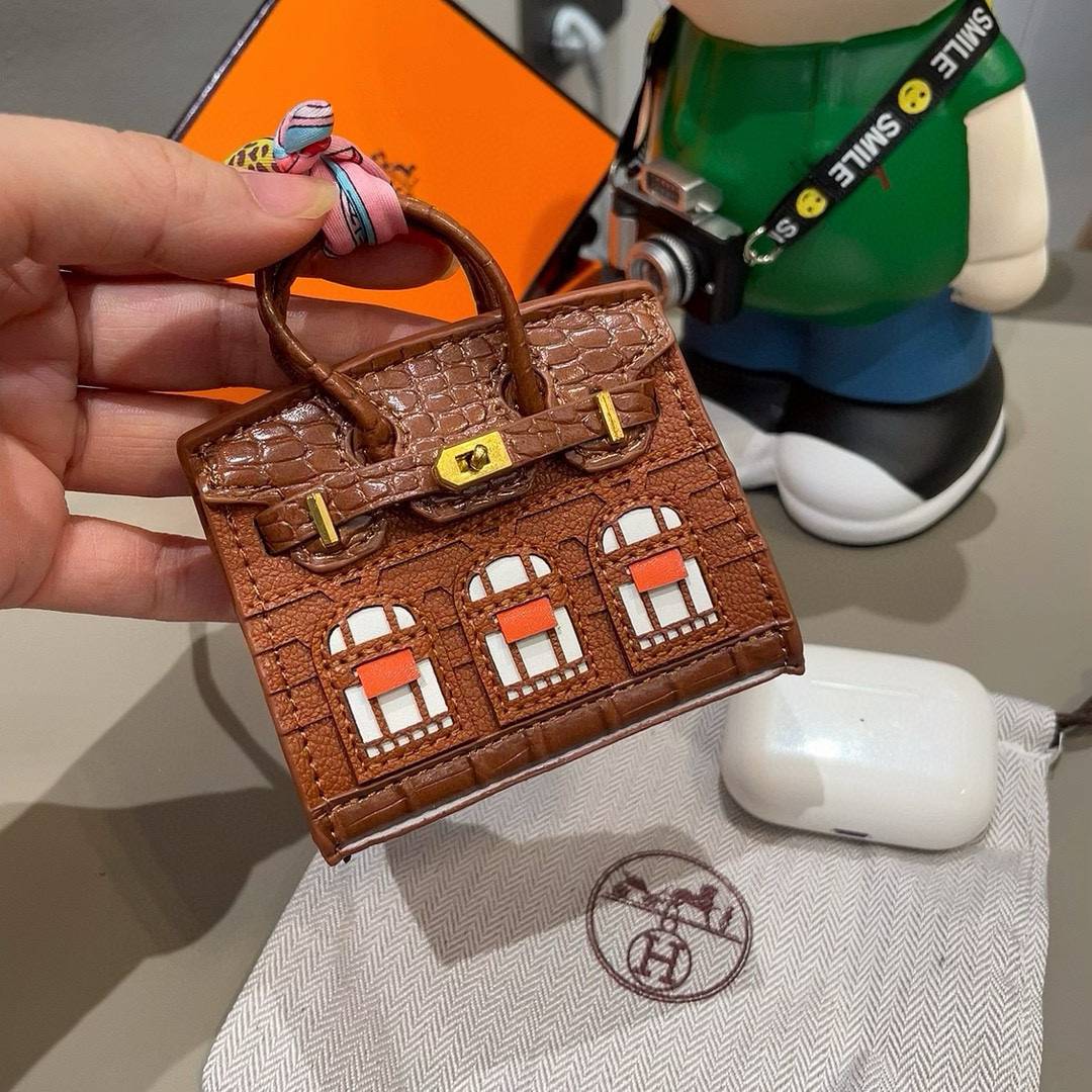 Hermes アイフォンケース スマホケース iPhone 18シリーズ対応 レディース ロゴ入り ミニバッグ ショルダー付き - 画像 3