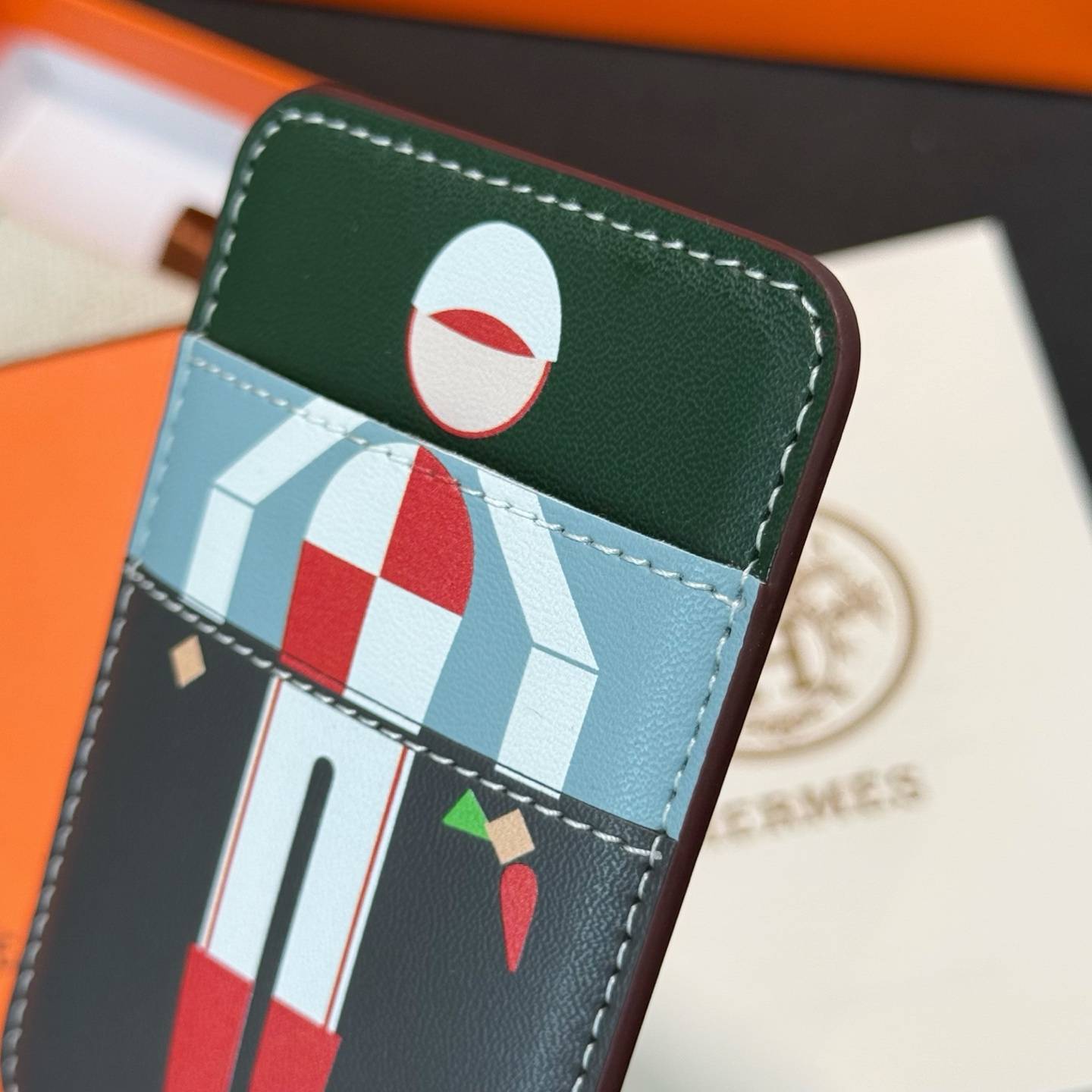 HERMES 愛馬仕 iPhone 18シリーズ対応 iPhoneケース スマホケース 全機種対応 レディース ロゴ入り カード収納 - 画像 9