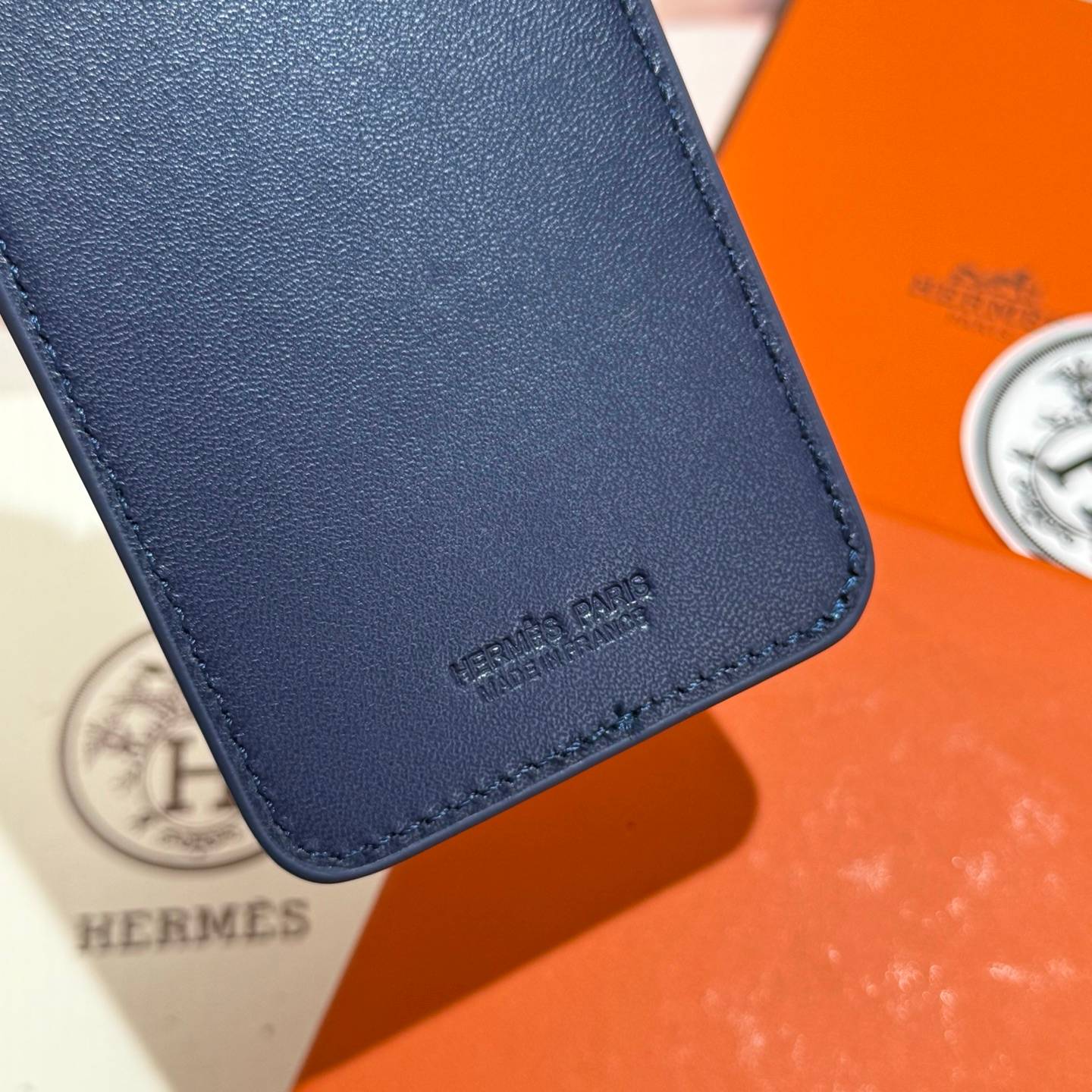HERMES 愛馬仕 iPhone 18シリーズ対応 iPhoneケース スマホケース レディース ロゴ入り カード収納 - 画像 7