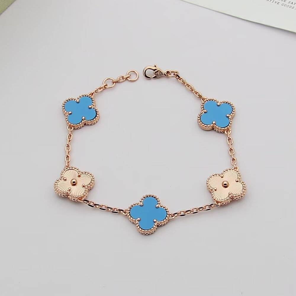 Van Cleef Arpels ヴァン クリーフアーペル レディース ブレスレット インフィニティ モチーフネックレス ブランドジュエリー ゴールド - 画像 3