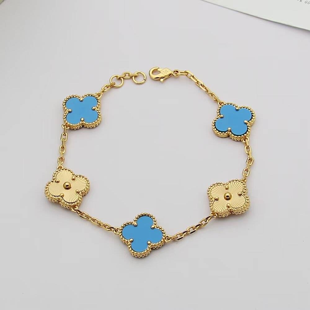 Van Cleef Arpels ヴァン クリーフアーペル レディース ブレスレット インフィニティ モチーフネックレス ブランドジュエリー ゴールド - 画像 4