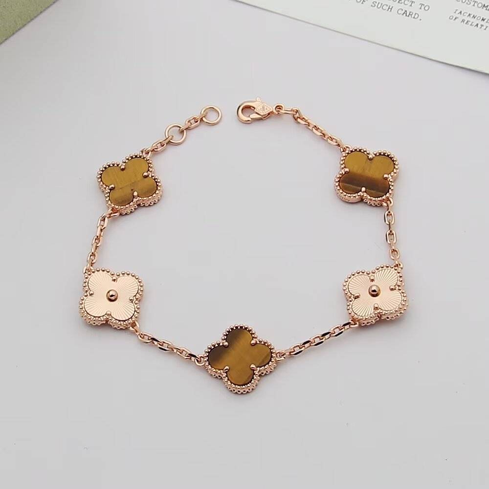 Van Cleef Arpels ヴァン クリーフアーペル レディース ブレスレット インフィニティ モチーフネックレス ブランドジュエリー ゴールド - 画像 6