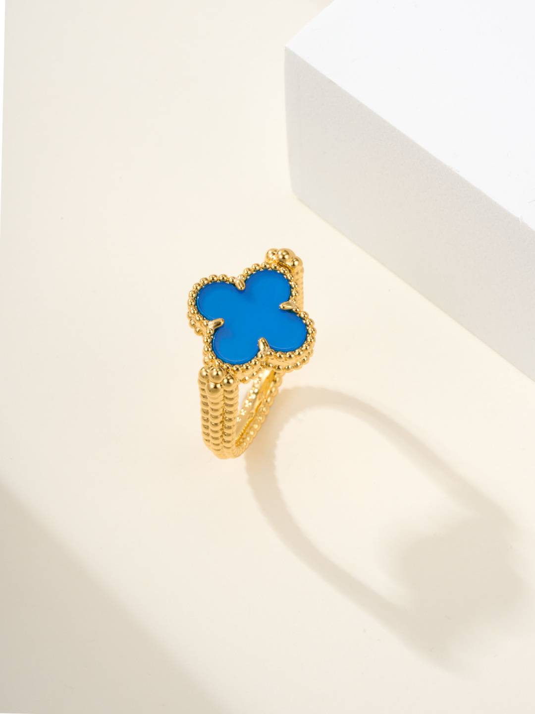 Van Cleef Arpels ヴァン クリーフアーペル レディース リング 四つ葉モチーフ ブランドジュエリー プチジュエリー ゴールド - 画像 5