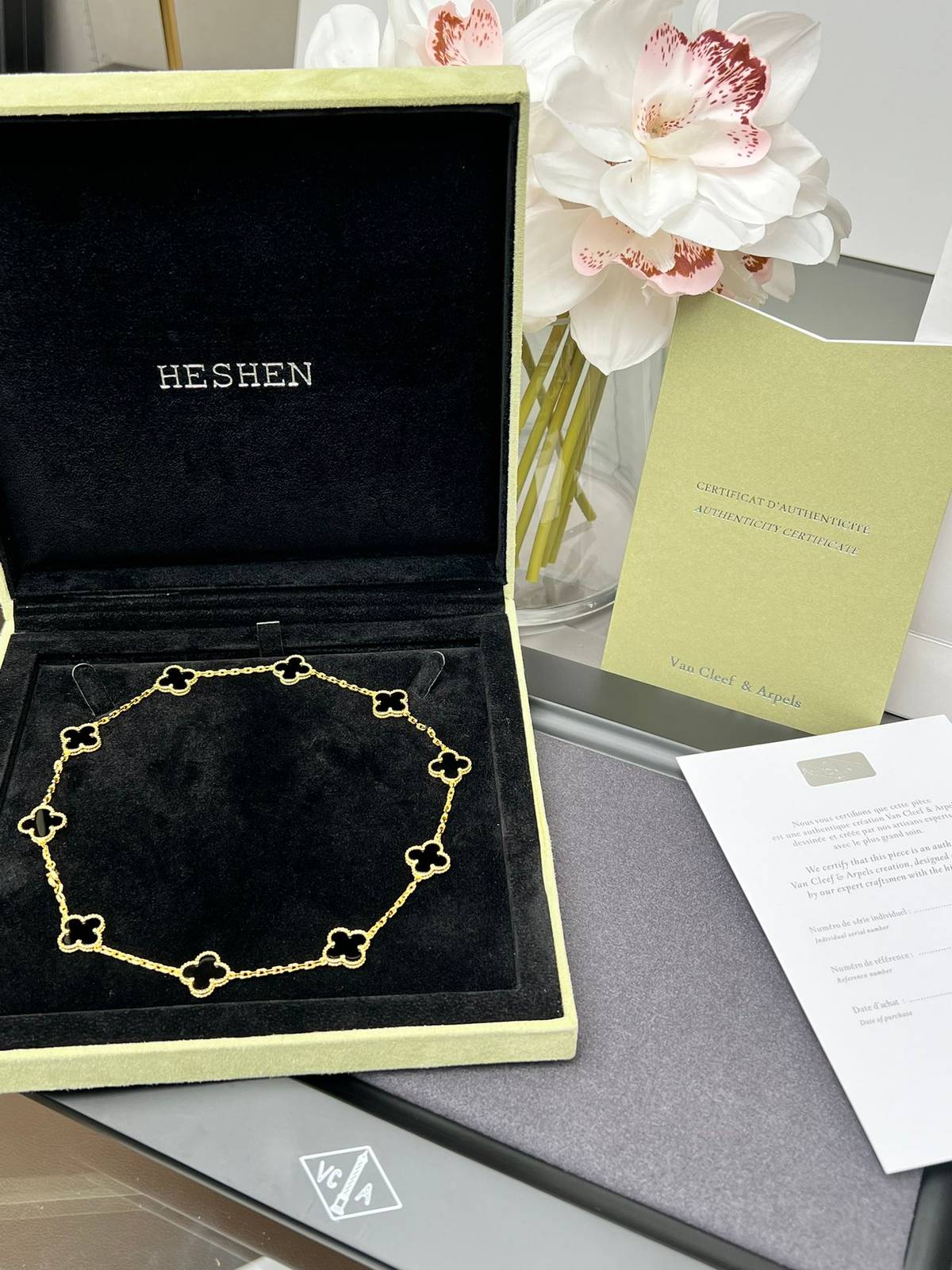 Van Cleef Arpels ヴァン クリーフアーペル レディース ネックレス アルハンブラ ブランドネックレス モチーフネックレス ゴールド - 画像 8