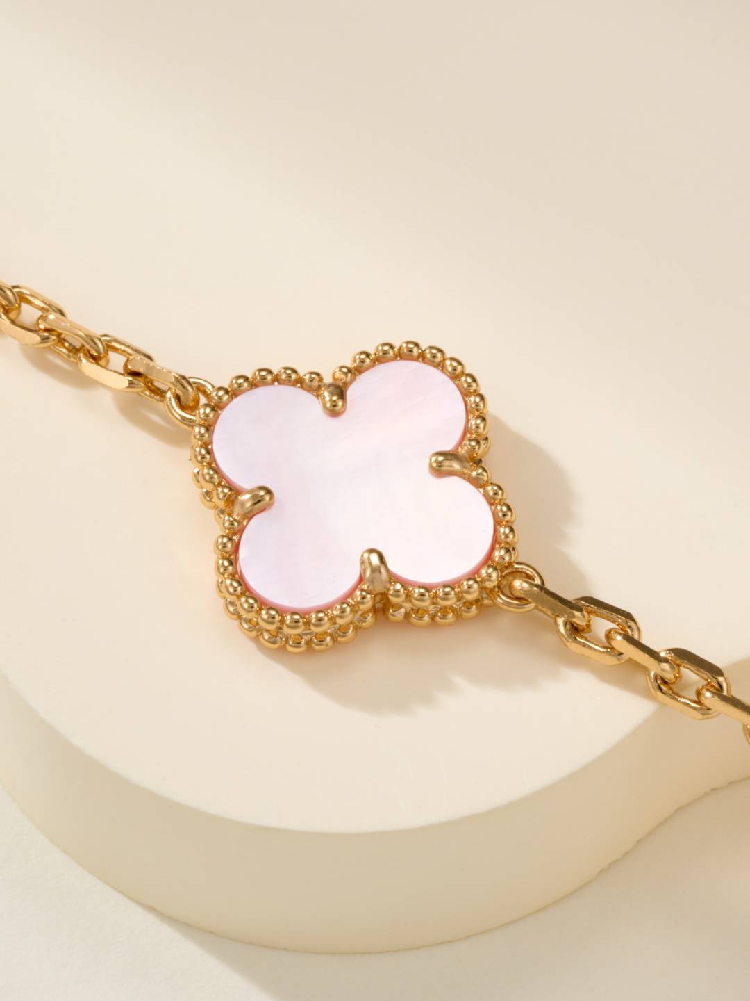 Van Cleef Arpels ヴァン クリーフアーペル レディース ブレスレット フリヴォル 四つ葉モチーフ ブランドジュエリー ゴールド - 画像 7