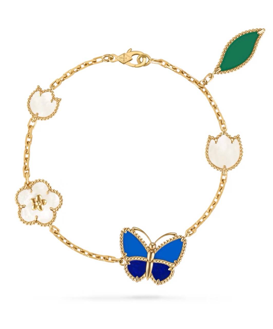 Van Cleef Arpels ヴァン クリーフアーペル レディース ブレスレット フリヴォル 18Kゴールド モチーフブレスレット ギフト