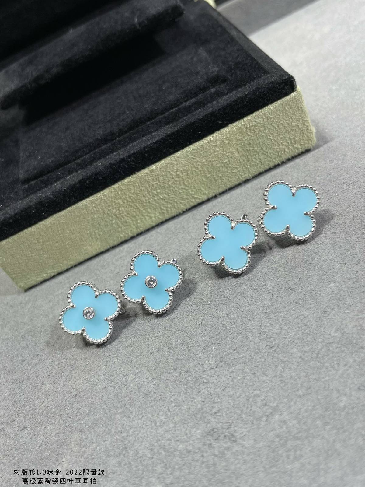 Van Cleef Arpels ヴァン クリーフアーペル レディース ピアス イヤリング アルハンブラ モチーフネックレス 上品なアクセサリー ギフト ブラン - 画像 5