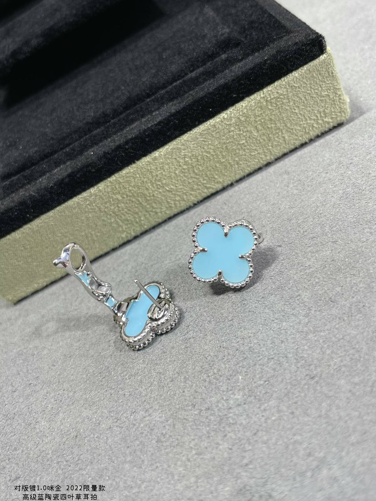 Van Cleef Arpels ヴァン クリーフアーペル レディース ピアス イヤリング アルハンブラ モチーフネックレス 上品なアクセサリー ギフト ブラン - 画像 7