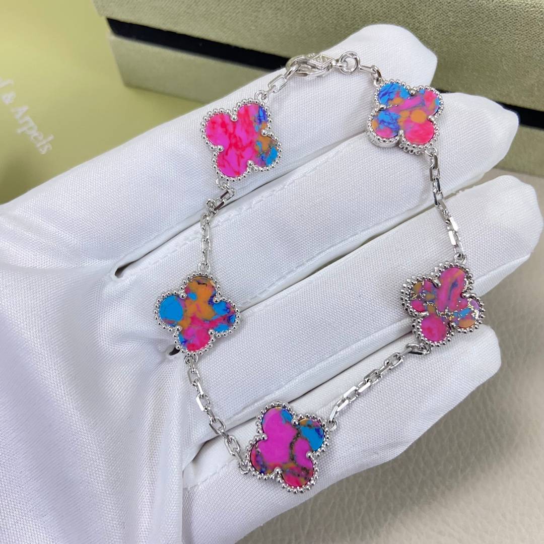 Van Cleef Arpels ヴァン クリーフアーペル レディース ブレスレット フリヴォル モチーフネックレス ブランドジュエリー ゴールド - 画像 5