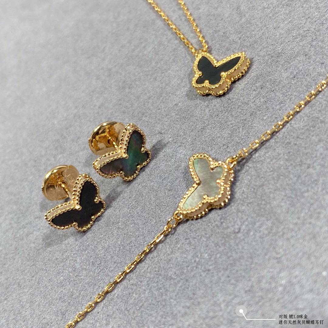 Van Cleef Arpels ヴァン クリーフアーペル レディース ピアス フリヴォル モチーフネックレス 上品なアクセサリー ゴールド - 画像 4