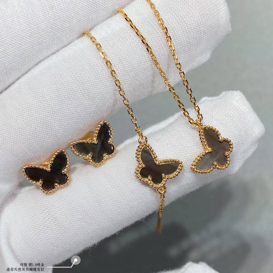 Van Cleef Arpels ヴァン クリーフアーペル レディース ピアス フリヴォル モチーフネックレス 上品なアクセサリー ゴールド - 画像 6