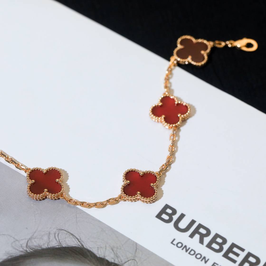 Van Cleef Arpels ヴァン クリーフアーペル レディース ブレスレット フリヴォル モチーフネックレス ゴールド - 画像 8