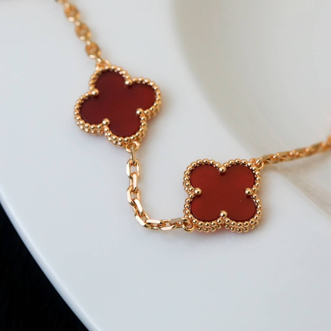 Van Cleef Arpels ヴァン クリーフアーペル レディース ブレスレット フリヴォル モチーフネックレス ゴールド - 画像 9