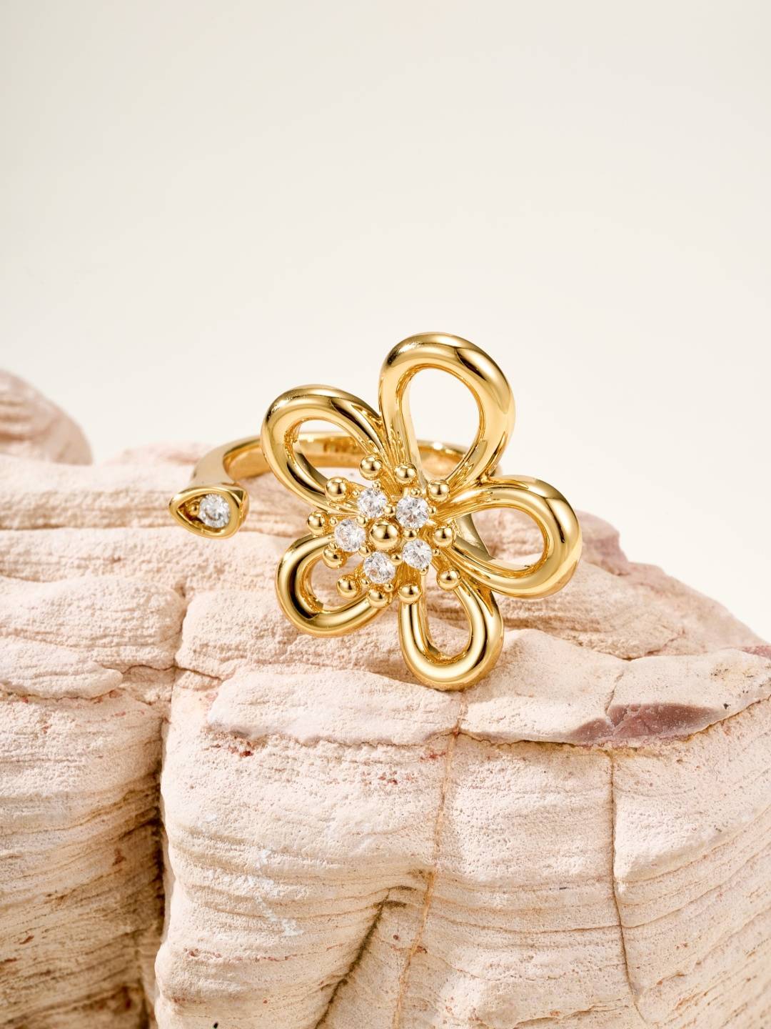 Van Cleef Arpels ヴァン クリーフアーペル レディース リング フリヴォル モチーフネックレス エレガント ゴールド - 画像 9