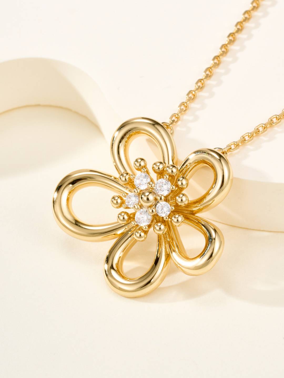 Van Cleef Arpels ヴァン クリーフアーペル レディース ネックレス フリヴォル ダイヤモンド ゴールド ブランドネックレス モチーフネックレス - 画像 5