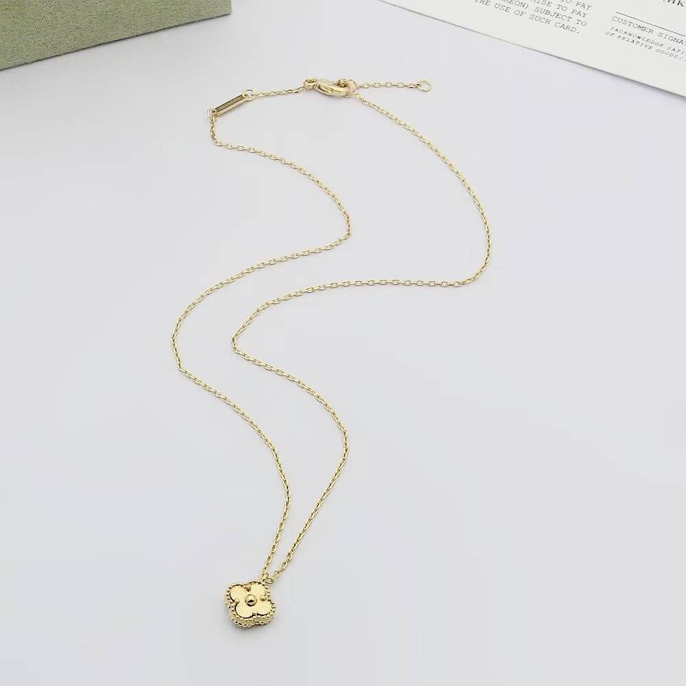 Van Cleef Arpels ヴァン クリーフアーペル レディース ネックレス フリヴォル モチーフネックレス 上品なアクセサリー ギフト - 画像 4