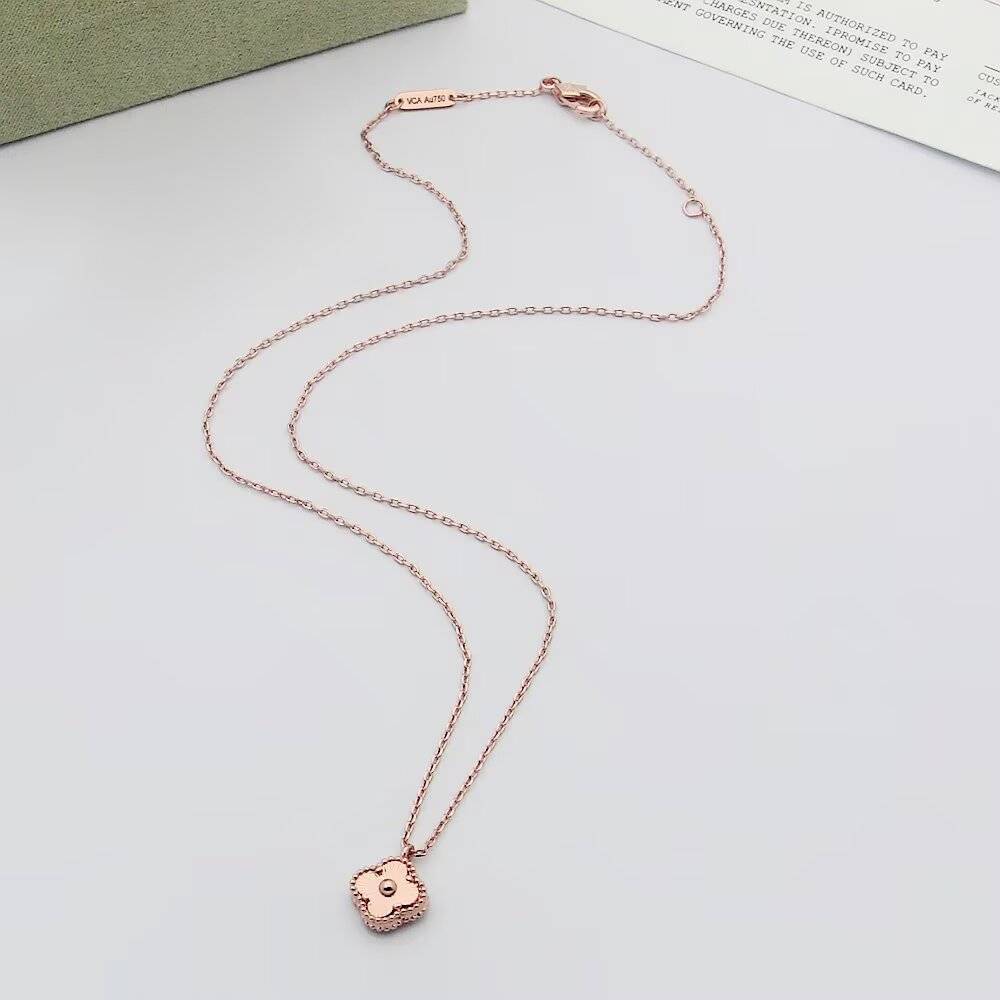 Van Cleef Arpels ヴァン クリーフアーペル レディース ネックレス フリヴォル モチーフネックレス 上品なアクセサリー ギフト - 画像 5