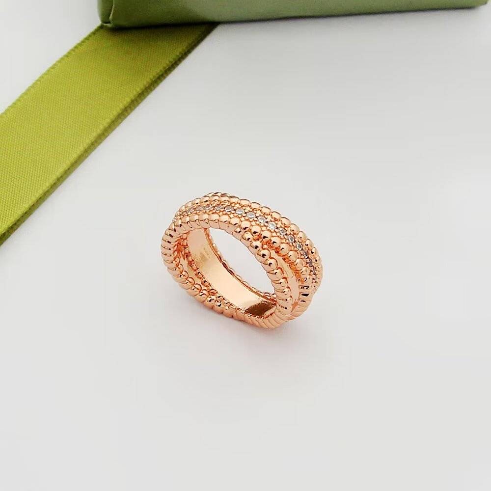 Van Cleef Arpels ヴァン クリーフアーペル レディース リング フリヴォル ブランドジュエリー エレガント ホワイトゴールド イエローゴールド - 画像 4