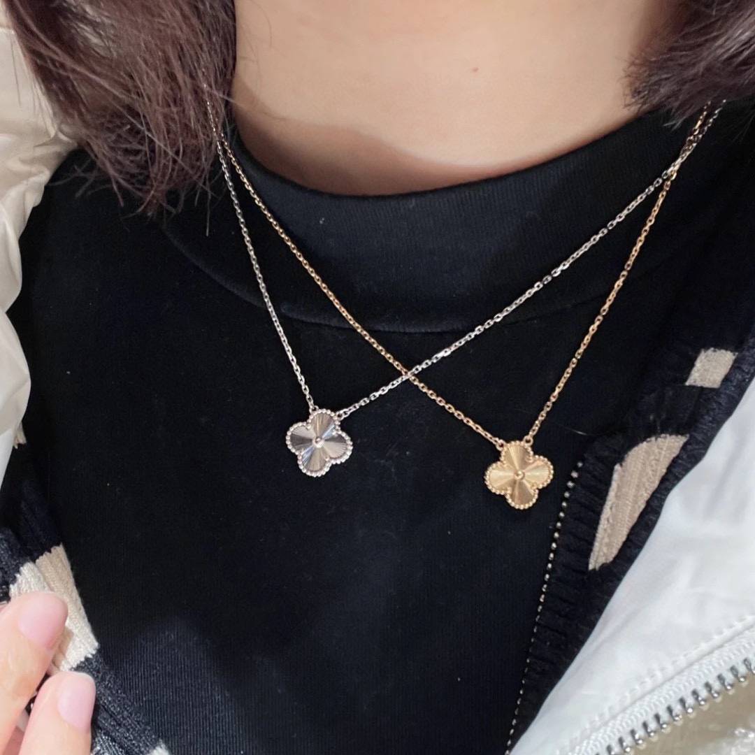 Van Cleef Arpels ヴァン クリーフアーペル レディース ネックレス フリヴォル ブランドネックレス 上品なアクセサリー ゴールド - 画像 3