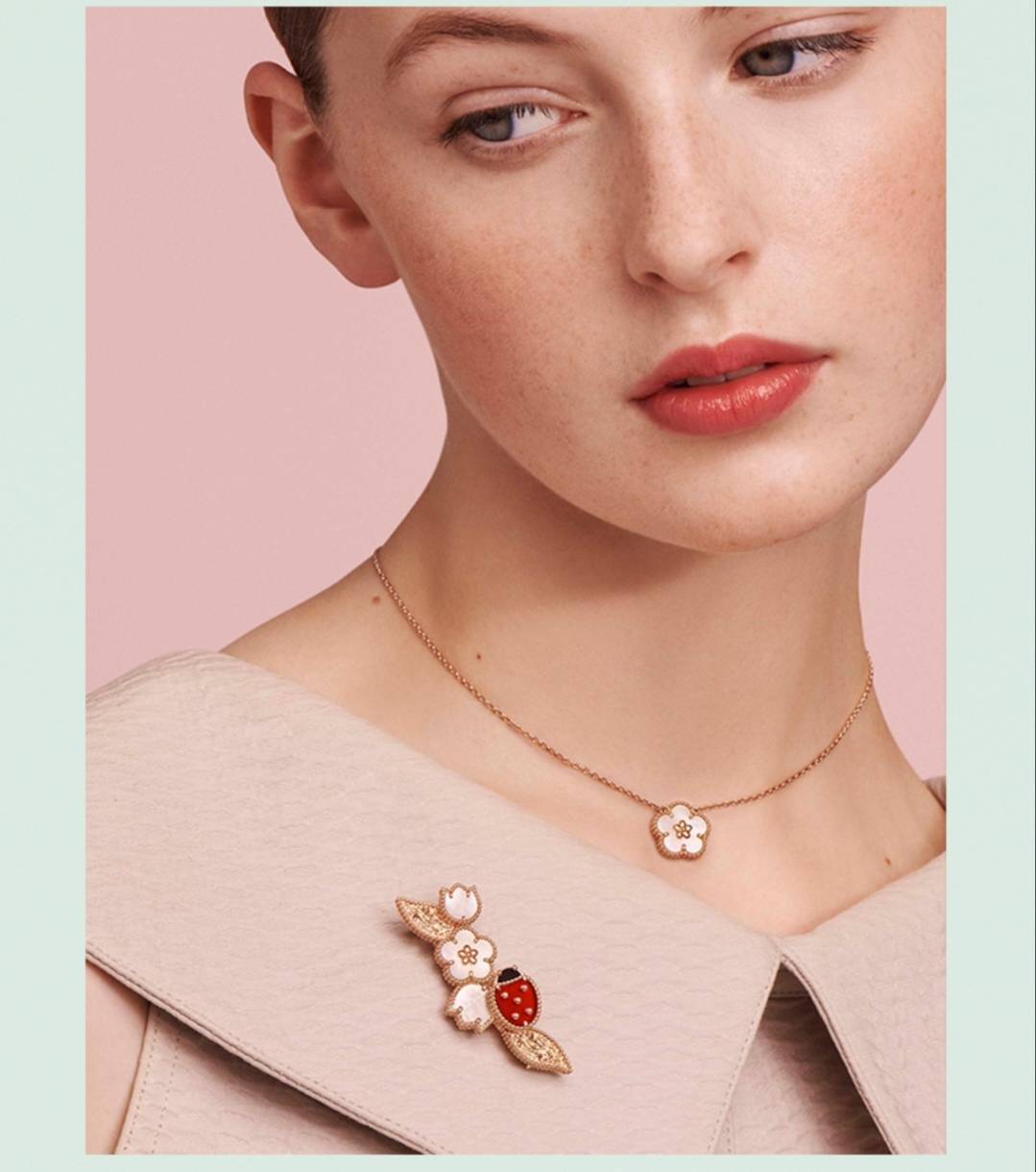 Van Cleef Arpels ヴァン クリーフアーペル レディース ネックレス フリヴォル モチーフネックレス 上品なアクセサリー ゴールド - 画像 6