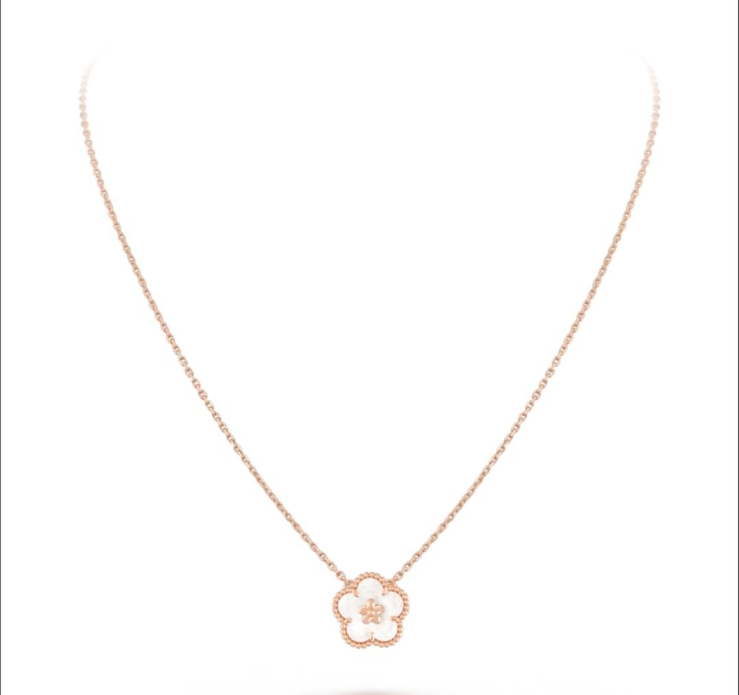 Van Cleef Arpels ヴァン クリーフアーペル レディース ネックレス フリヴォル モチーフネックレス 上品なアクセサリー ゴールド - 画像 9
