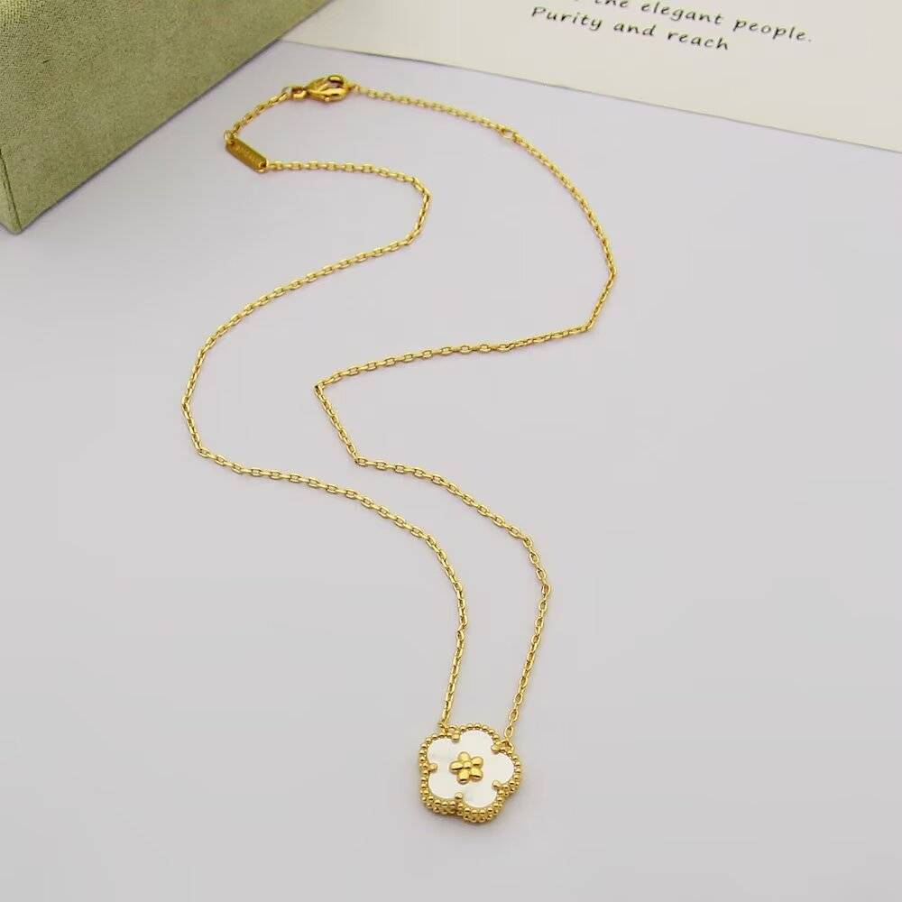 Van Cleef Arpels ヴァン クリーフアーペル レディース ネックレス フリヴォル モチーフネックレス 上品なアクセサリー ゴールド - 画像 3