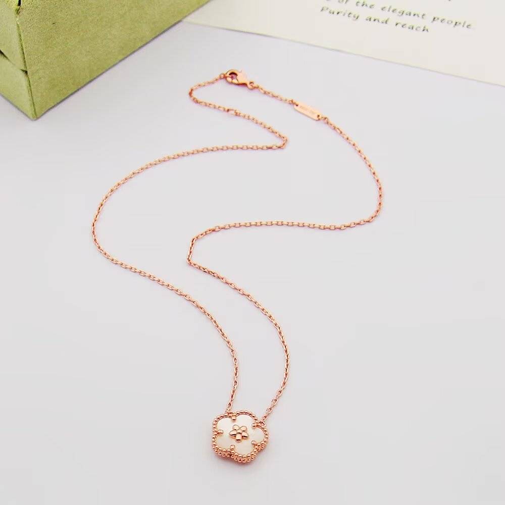Van Cleef Arpels ヴァン クリーフアーペル レディース ネックレス フリヴォル モチーフネックレス 上品なアクセサリー ゴールド - 画像 4
