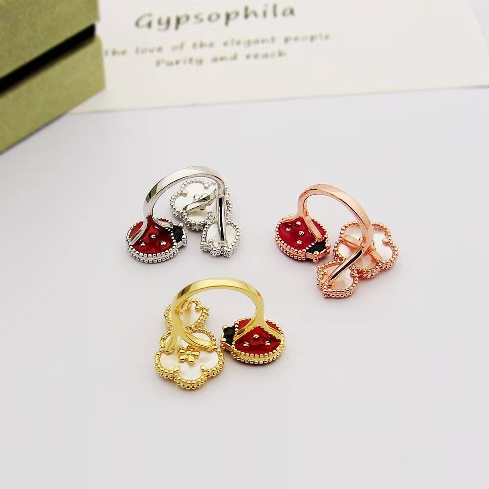 Van Cleef Arpels ヴァン クリーフアーペル レディース リング フリヴォル モチーフネックレス ギフト ブランドジュエリー ゴールド - 画像 5