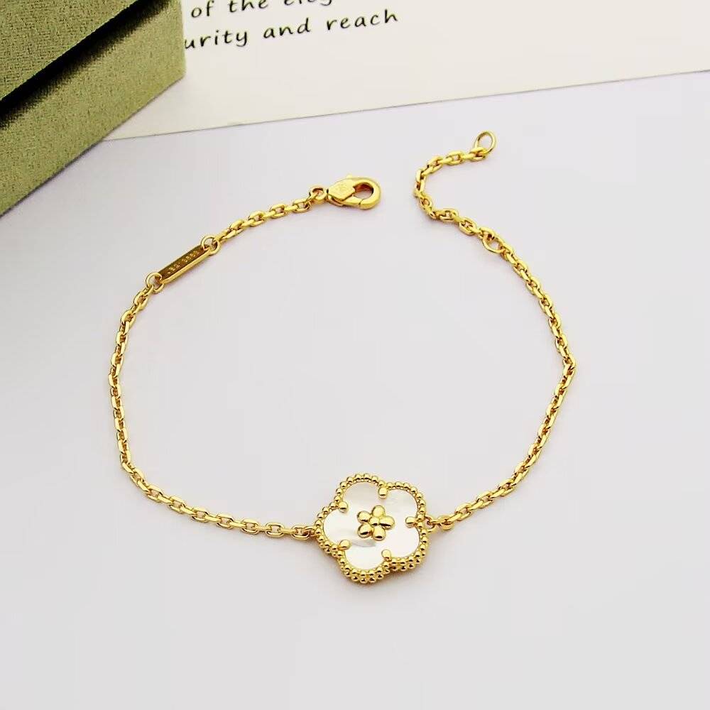 Van Cleef Arpels ヴァン クリーフアーペル レディース ブレスレット フリヴォル モチーフネックレス 上品なアクセサリー ブランドジュエリー ゴ - 画像 5