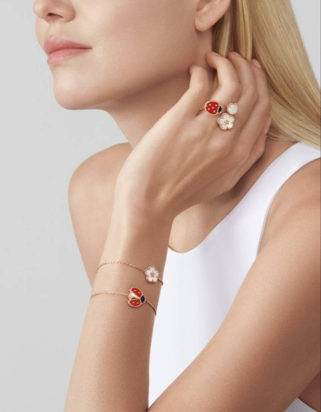 Van Cleef Arpels ヴァン クリーフアーペル レディース ブレスレット フリヴォル モチーフネックレス 上品なアクセサリー ブランドジュエリー ゴ - 画像 9