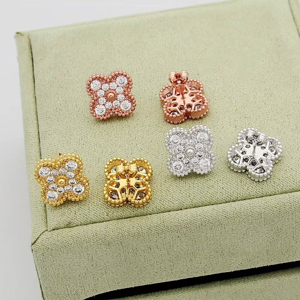 Van Cleef Arpels ヴァン クリーフアーペル レディース ピアス フリヴォル モチーフネックレス ブランドジュエリー イエローゴールド ホワイトゴ - 画像 2
