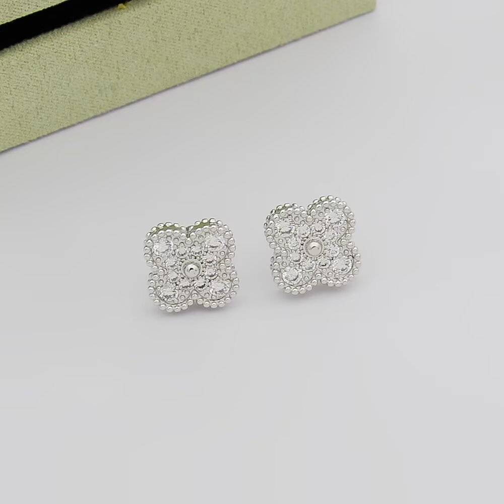 Van Cleef Arpels ヴァン クリーフアーペル レディース ピアス フリヴォル モチーフネックレス ブランドジュエリー イエローゴールド ホワイトゴ - 画像 5
