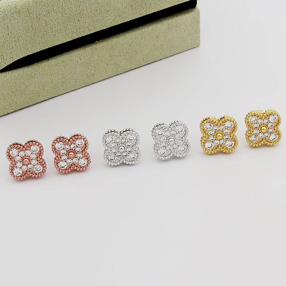 Van Cleef Arpels ヴァン クリーフアーペル レディース ピアス フリヴォル モチーフネックレス ブランドジュエリー イエローゴールド ホワイトゴ - 画像 6